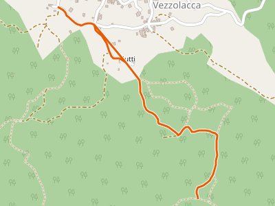 CAI-927 - Vezzolacca - Percorso 925