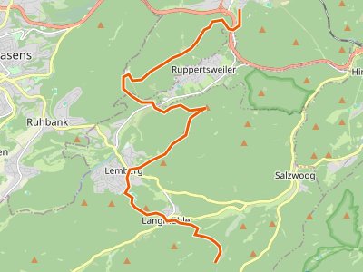 PR - Westpfalz-Wanderweg Gelbes W (Burgen Wanderweg)