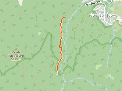 CAI-653A - Percorso SD - Percorso 653