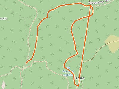 CAI-661A - Raccordo 661 - Pratacci percorso 665