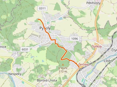 PR-1039 - [M] Pyšely žst - Pyšely Loreta