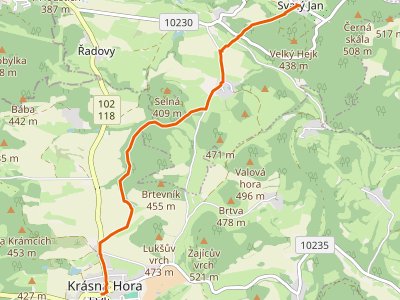 PR-3067 - [Z] Svatý Jan - Krásná Hora n.Vlt.