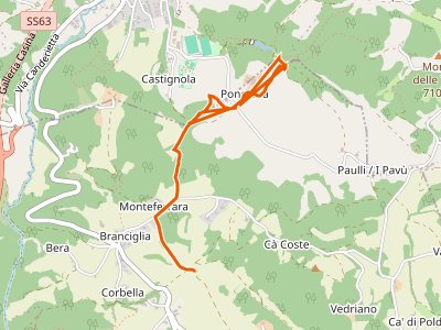 CAI-624A - Lago dei Pini - Croce di Petrella