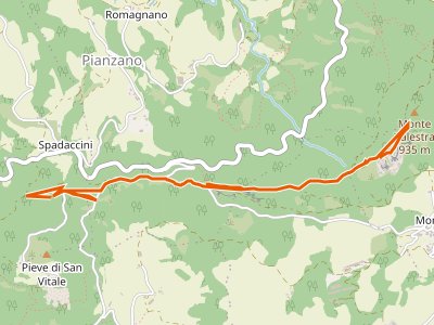 CAI-618 - Valestra - Castello delle Carpinete