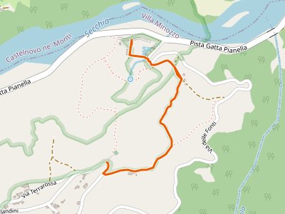 CAI-621D - Percorso 621 - Fonti di Poiano