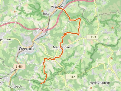 PR-5 - [5] Wanderweg 5 des KEV [Overath]