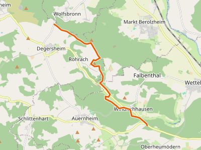 PR - Main-Donau-Weg (Querverbindung Feuchtwangen – Pappenheim)