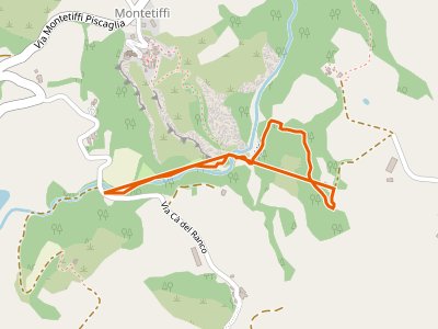 CAI-115F - Percorso 111C le Celle - Percorso 015