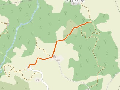 CAI-522A - Montebonello - Percorso 522