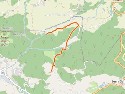 CAI-160A - Percorso CAI 160A