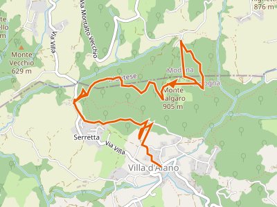 CAI-168 - Percorso CAI 168