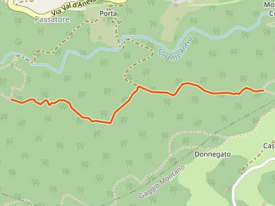 CAI-182A - Percorso CAI 182A