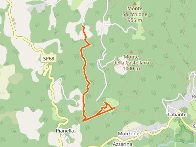 CAI-158 - Percorso CAI 158