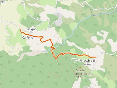 CAI-156 - Percorso CAI 156