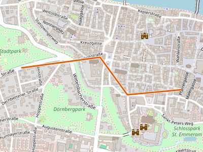 GR-OBJ - Ostbayerischer Jakobsweg (Eschlkam  Donauwörth)