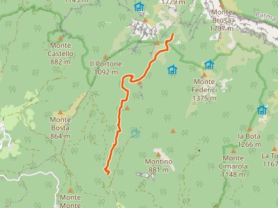 CAI-122A - Ponte Vico Valle - capanne di Curtiglia