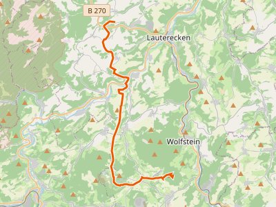 PR - Westpfalz-Wanderweg Grünes W (Glan-Lautertal-Höhenweg)