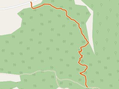 CAI-723 - Pian della Croce (Fonte di Santa Serena)-Monte Gemma