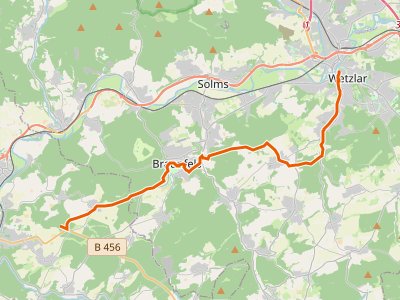 GR-LC1 - Lahn-Camino - 1. Etappe - Jakobsweg