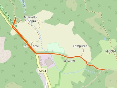 CAI-174A - Percorso CAI 174A