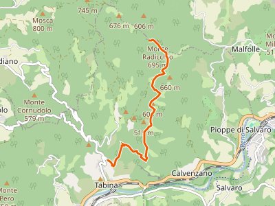 CAI-134 - Percorso CAI 134