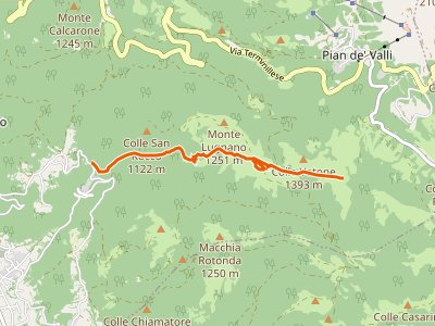 CAI-412 - Rieti Loc. Lugnano - Rieti Loc. Fonte Lancino