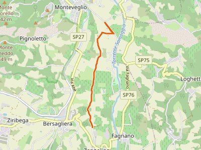 CAI-207A - Percorso CAI 207A