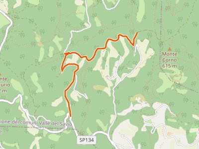 CAI-107A - Ranchio - Fontanelle-sentiero 107