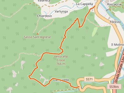 CAI-185A - Stradello - Sentiero 185