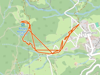 CAI-587 - Brumano - Colletto di Brumano (incrocio 571)