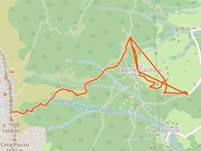 CAI-589 - Cascina Zucchero (Brumano) - Cima Piazzo