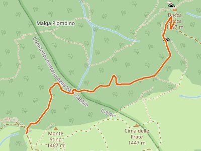 CAI-478B - Sentiero dei Lanzichenecchi