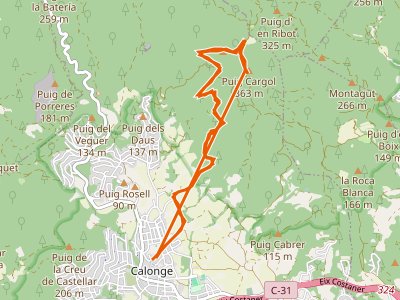 SL-C-026. Sendero de Puig Cargol