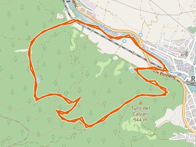 SL-C-012. Sendero de Santa María de Catllar o Ruta de las Fuentes