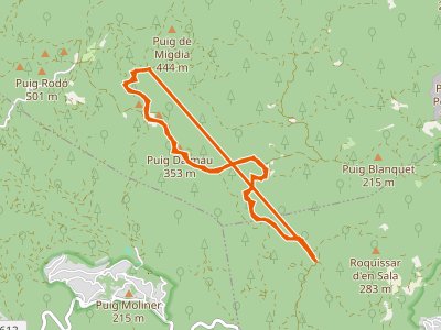 SL-C-029. Sendero del Estanyots del Castell