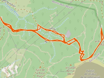 SL-C-149. De Sant Pere de Reixac al Turó de les Malesses