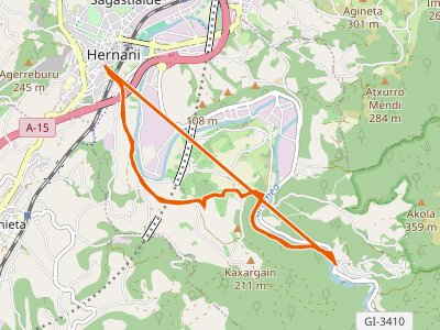 SL-GI-1001. De Hernani a Aiako Harria