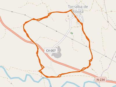 SL-Z-033. Torralba-Ermita Virgen del Camino-Río Ribota