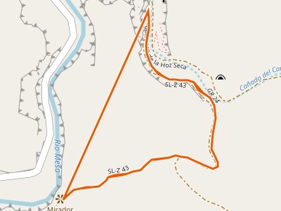 SL-Z-043. Hoces del río Mesa