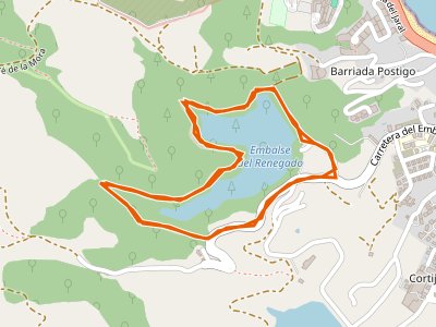 SL-CE-001. Aparcamiento Embalse Renegado-Aparcamiento Embalse Renegado