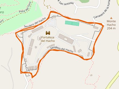 SL-CE-006. Puerta de Málaga. Fortaleza de Hacho-Puerta de Málaga. Fortaleza de Hacho