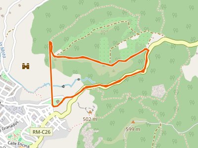 SL-MU-006. Pliego. Ermita de los Remedios-Mirador de la Cruz