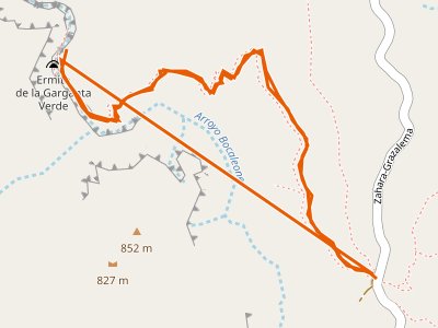 SL-A-118. Puerto de los Acebuches-Ermita de la Garganta Verde