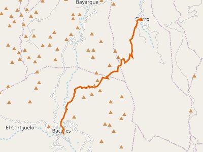 PR-A-014. La Cuesta Blanca. Sierro-Bacares