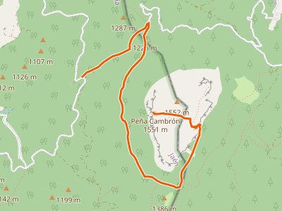 PR-A-173. Cumbre del Cambrón