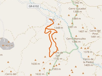 PR-A-115. Gor-Cerro de Gor