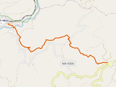 PR-A-245. De Gaucín a El Colmenar. Bajo Genal