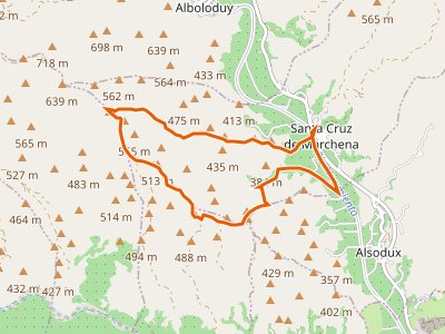 PR-A-326. Santa Cruz-Loma de los Beltranes