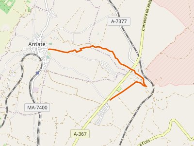 PR-A-250. De Ronda a Arriate (Guadiaro)