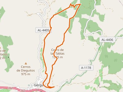 PR-A-310. Camino de la Loma de Tablas